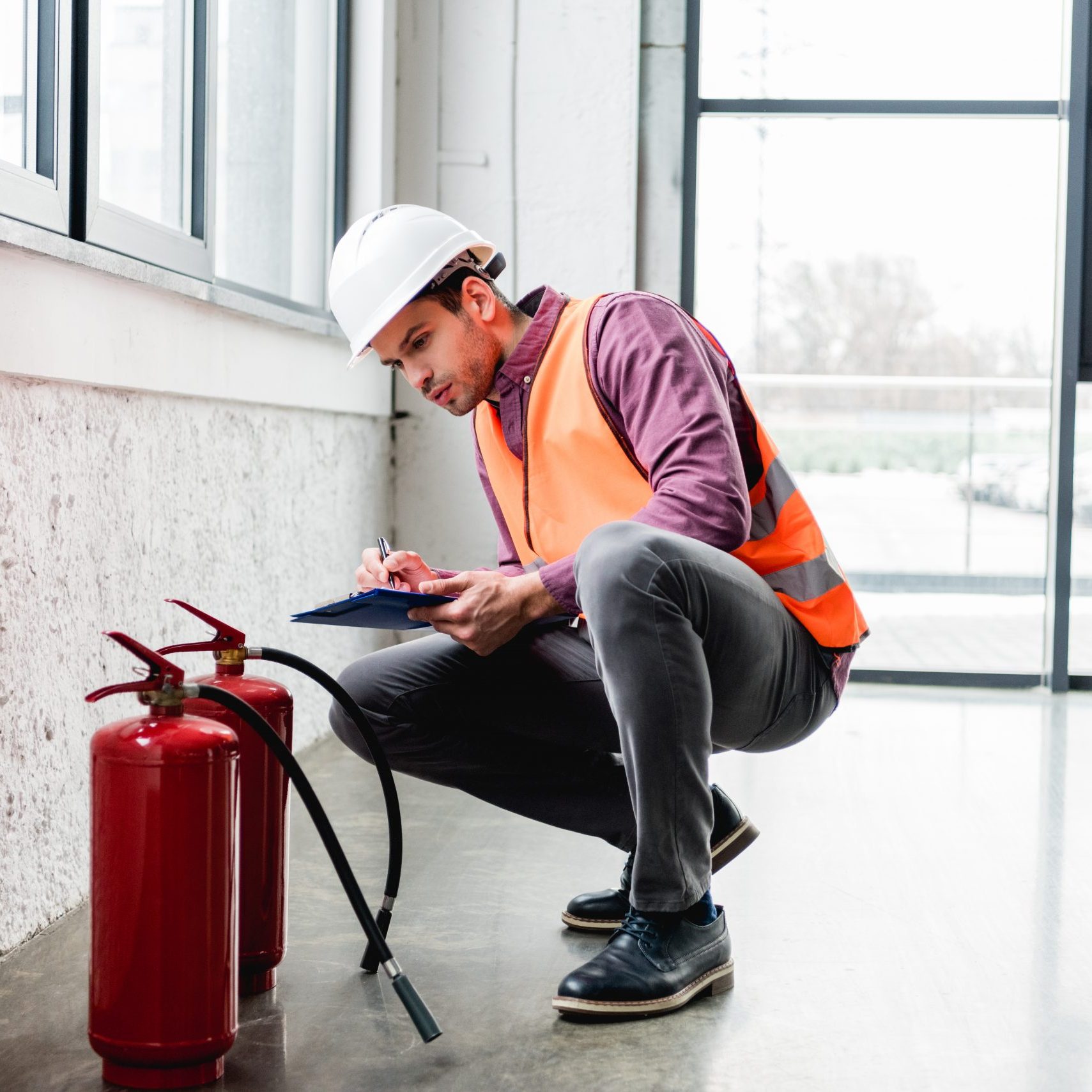 Brandschutz und Evakuioerungshelfer